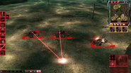 Three fully upgraded Raider Buggies (Left to right: Nod, Black Hand, Marked of Kane)