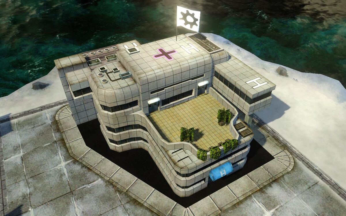 Solrig Måne ting Tech Hospital (Red Alert 3) | Command and Conquer Wiki | Fandom