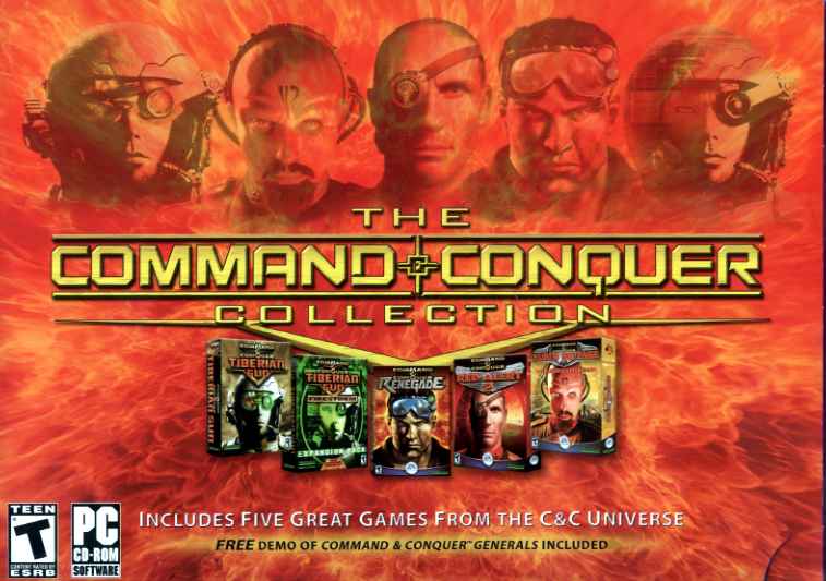 command and conquer ultimate collection disk