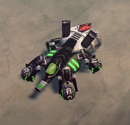 With blue Tiberium core