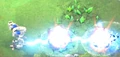 Titan blasts Harvesters