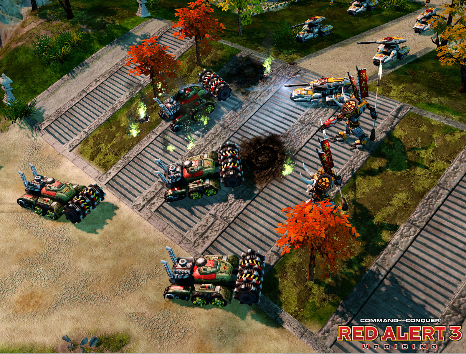 command & conquer red alert 3 uprising