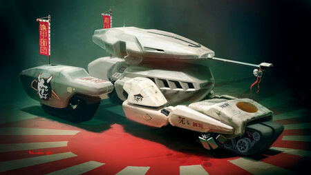 RA3 tsunami tank