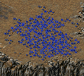 A blue Tiberium field in Tiberian Sun
