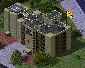 Ombord Bevis Arrowhead Tech hospital (Red Alert 2) - Command & Conquer Wiki - covering Tiberium, Red  Alert and Generals universes