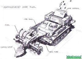 RA2 Hammerhead Mine Flail Concept