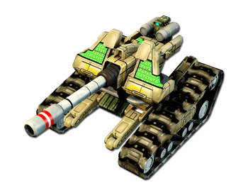 CNC4 Spartan Tank Render