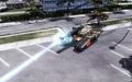 Predator tank firing railgun