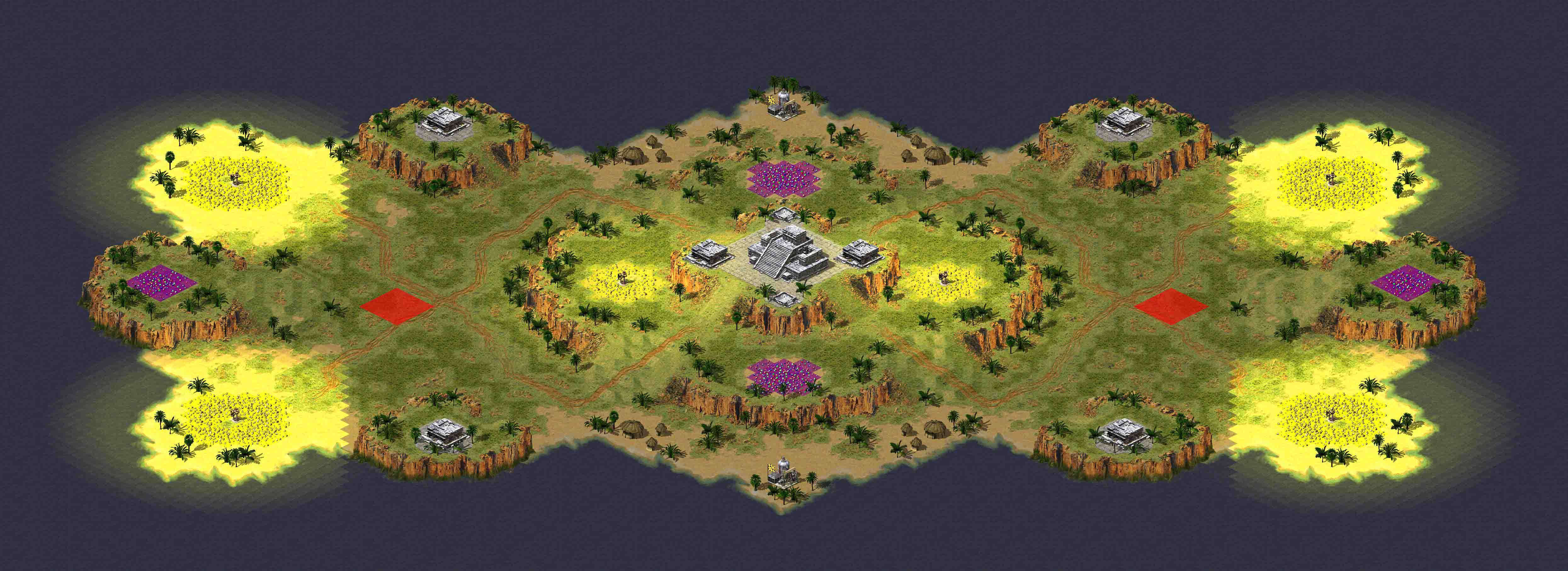 Official Tournament Map A - Command & Conquer Wiki - covering Tiberium, Red  Alert and Generals universes