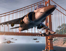 Harrier Strike Alcatraz