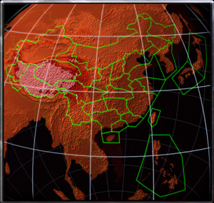 CNCRA2 WDT East Asia