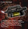 Dragonfly flamethrower in Renegade database