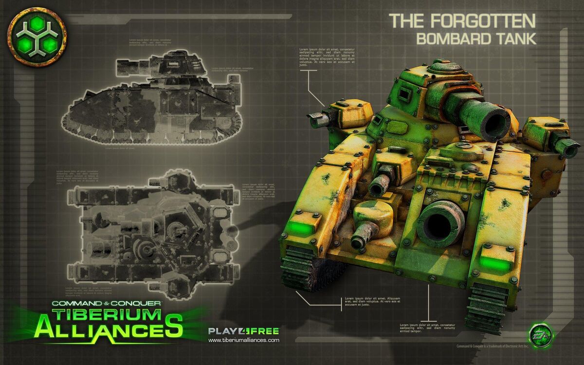Bombard - Command & Conquer Wiki - covering Tiberium, Red