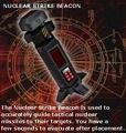 Nuclear strike beacon in Renegade database