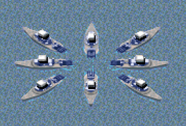 RA Destroyers in-game