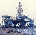 One of OLL's commercial offshore Tiberium processing platforms