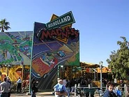The attraction when it was known as Mullholland Madness.