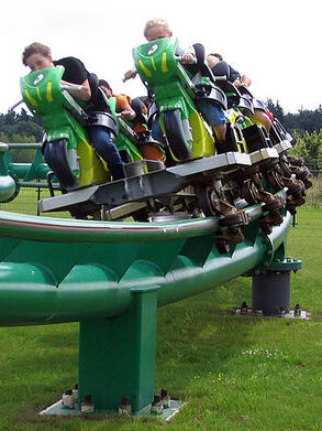 Booster Bike Roller Coaster Wiki Fandom