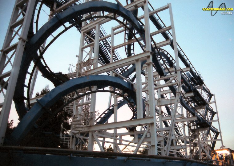 Flashback Six Flags Magic Mountain Roller Coaster Wiki Fandom