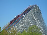 The lift hill