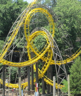 Interlocking Loops | Roller Coaster Wiki | Fandom