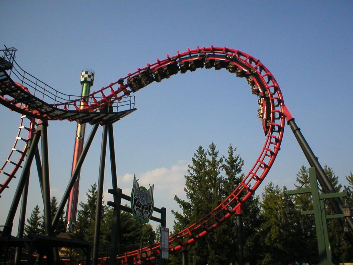 Bat Canada s Wonderland Roller Coaster Wiki Fandom