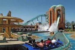 Journey to Atlantis® Water Coaster Attraction