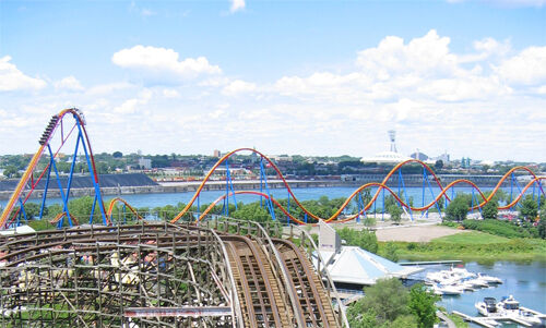 Goliath La Ronde Roller Coaster Wiki Fandom