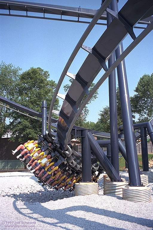 Batman The Ride Six Flags Over Georgia Roller Coaster Wiki