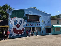 The Bar'l of Fun funhouse during the 115th Anniversary of Bushkill Park