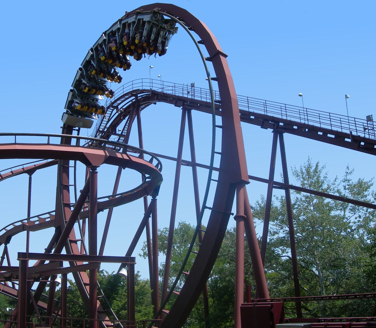 Firebird (Six Flags America) | Roller Coaster Wiki | Fandom