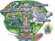 Magic Kingdom map