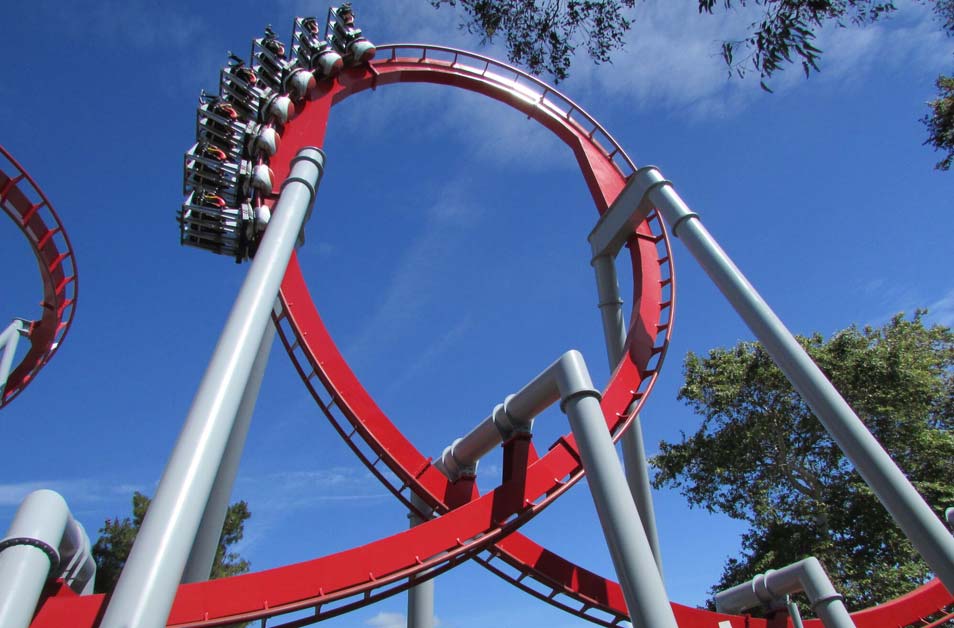 California's Awesome Roller Coasters