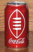 A 2016 12 Ounce Can Version of the Soda with Football print