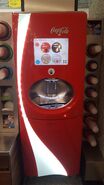 The Coca-Cola Freestyle 9000 Series Drink Machine as seen at Wawa Food Market in Bristol, Pennsylvania, United States