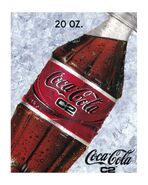 Coca Cola C2 Bottle Vending Machine Label