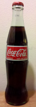 A bottle of Mexican Coke.