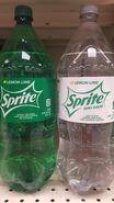 A 2018 2 Liter Bottle Version of the Soda along with the 2018 2 Liter Bottle version of the Zero Calorie Soda