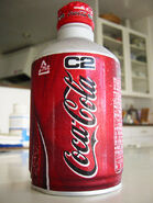 Coca Cola C2 Japanese Tin Bottle