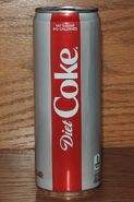 A 2018 12 Ounce Slim Can Version of the Soda