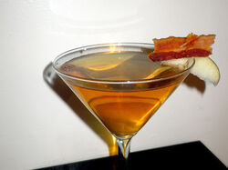 Bacon martini whattha