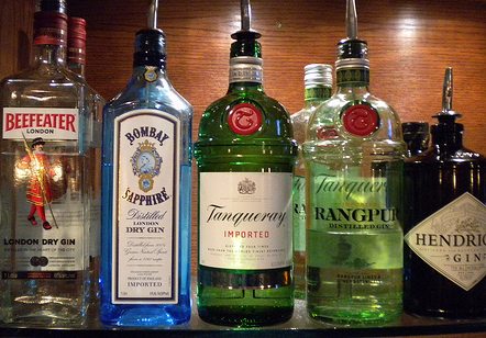 Gin, Cocktails Wiki