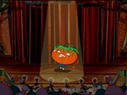 B.L. Tomato performing his poem titled "Who am I?".