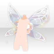 (Face Accessories) Le Reve Fairy Wing ver.A white