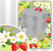 Bee Flowers Frame Decor1 ver.1