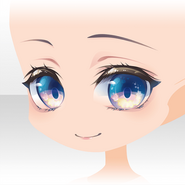 (Face) Sea Breeze Girl Grin Face ver.A blue