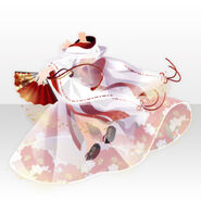 (Tops) Dancing shrine maiden kimono ver.A white