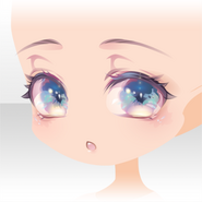 (Face) Fairy Tale Princess Surprised Face ver.A blue