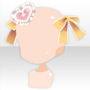 (Head Accessories) Lovely Virgo Ribbon ver.A yellow