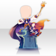 (Tops) Happy Spookytown! Halloween King Style ver.A orange